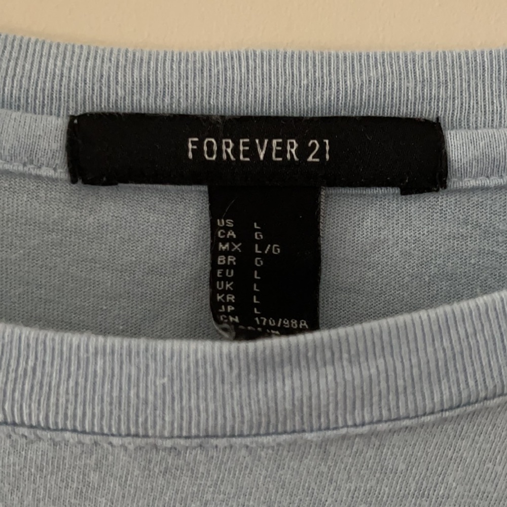Forever 21 “Mermaids Do It Better” graphic tee - L - Picture 4 of 7